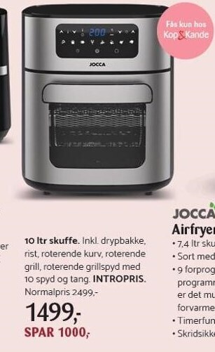Kop & Kande Jocca airfryer tilbud