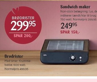 Kop & Kande Brødrister tilbud