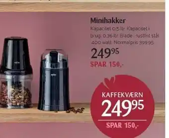 Minihakker eller kaffekværn