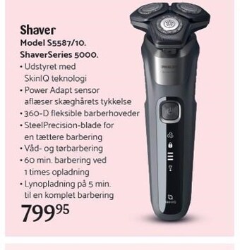Kop & Kande Philips shaver tilbud