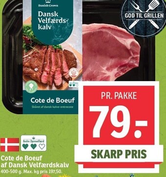 SPAR Cote de boeuf af dansk velfærdskalv tilbud