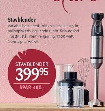 Kop & Kande Stavblender tilbud