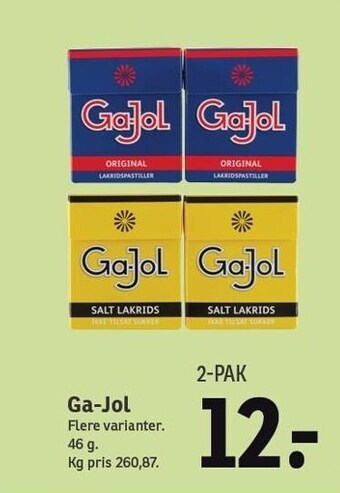 SPAR Ga-jol tilbud