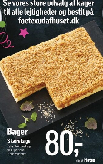 Føtex Bager tilbud