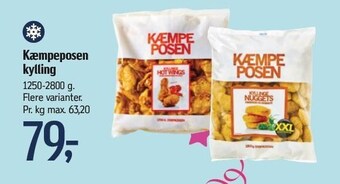 Føtex Kæmpeposen kylling tilbud