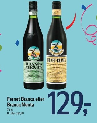 Føtex Fernet branca el. branca menta tilbud