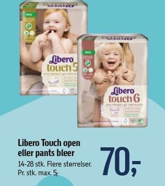 Føtex Libero touch open el. pants bleer tilbud