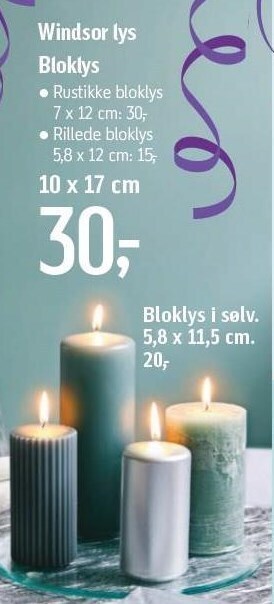 Føtex Windsor lys tilbud
