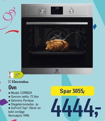 Føtex Electrolux ovn tilbud