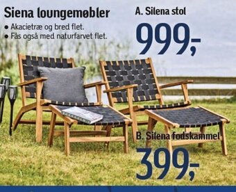 Føtex Siena loungemøbler tilbud