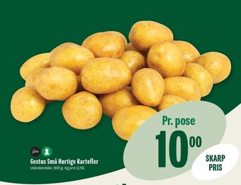 Min Købmand Gestus små hurtige kartofler tilbud