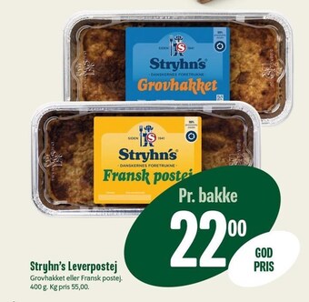 Min Købmand Stryhn's leverpostej tilbud