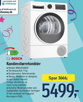 Føtex Kondenstørretumbler tilbud