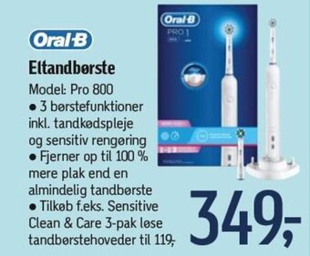 Føtex Oral-B Eltandbørste tilbud