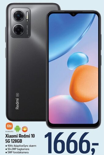 Føtex Xiaomi Redmi 10 5G 128GB tilbud