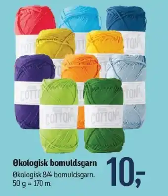 Føtex Økologisk bomuldsgarn tilbud