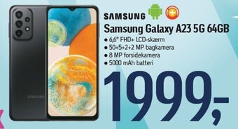 Føtex Samsung Galaxy A23 5G 64GB tilbud