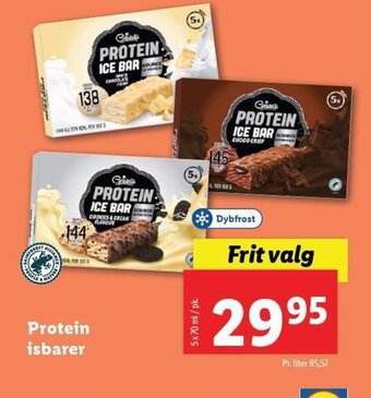 Lidl Protein isbarer tilbud