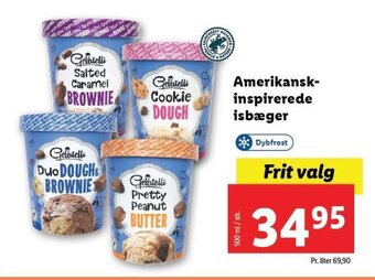 Lidl Amerikansk-inspirerede isbæger tilbud