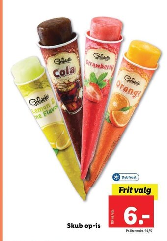 Lidl Skub op-is tilbud