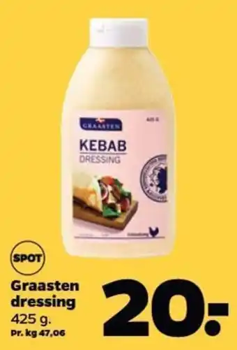 Netto Graasten dressing 425 g. tilbud