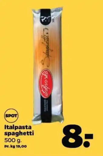 Netto Italpasta spaghetti 500 g. tilbud