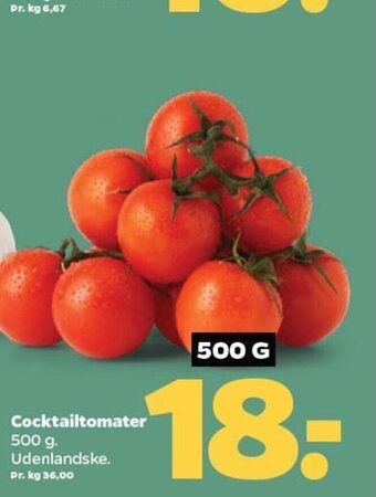 Netto Cocktailtomater tilbud