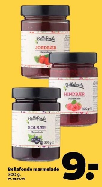 Netto Bellafonde marmelade tilbud