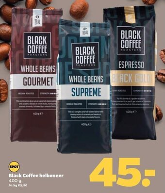 Black Coffee helbønner