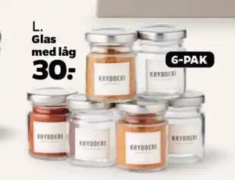 Netto Glas med låg tilbud