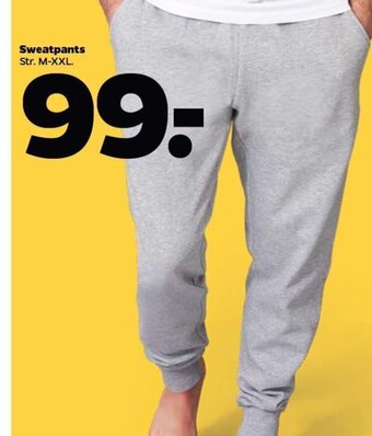Netto Sweatpants Str. M-XXL. tilbud