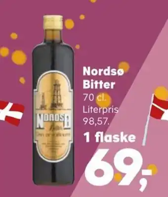 Nordsø Bitter 70 cl