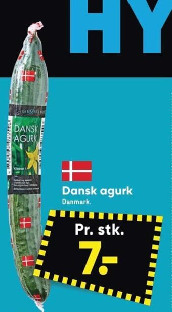 Bilka Dansk agurk tilbud