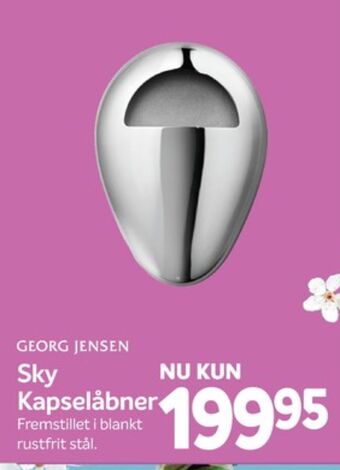 Din Isenkræmmer Georg jensen oplukker tilbud