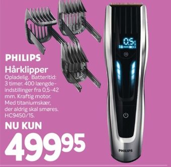 Din Isenkræmmer Philips hårtrimmer tilbud
