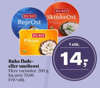 Buko fløde eller smelteost