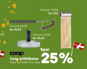 Kvickly Coop grilltilbehør tilbud