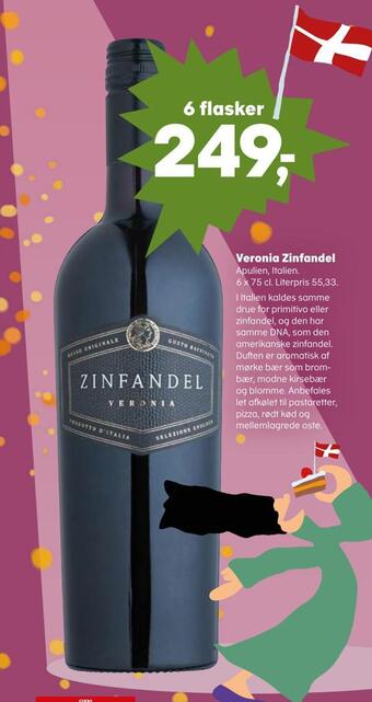 Kvickly Veronia zinfandel tilbud