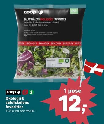 Kvickly Økologisk salatskålens favoritter tilbud