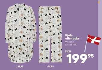Kvickly Kjole eller buks tilbud