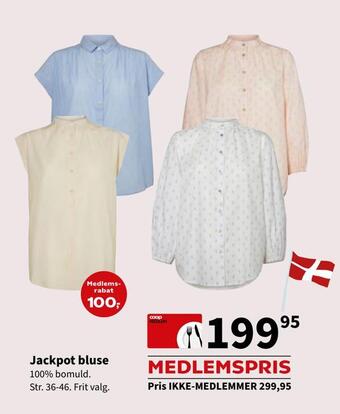 Kvickly Jackpot bluse tilbud