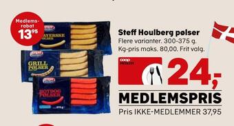 SuperBrugsen Steff houlberg pølser tilbud