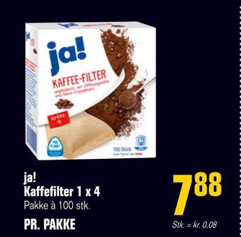 Poetzsch Padborg Ja! kaffefilter 1 x 4 tilbud