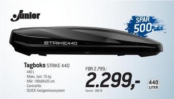 Thansen Tagboks strike 440 tilbud