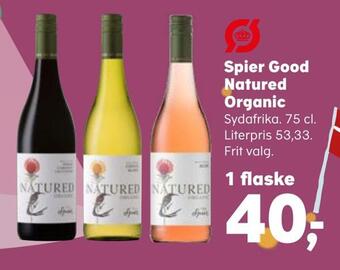 SuperBrugsen Spier good natured organic tilbud