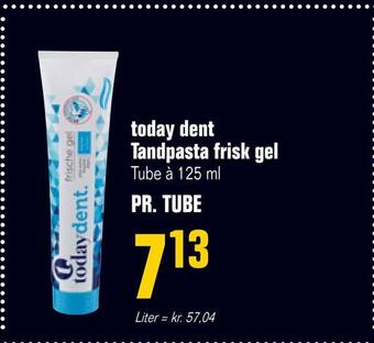 Poetzsch Padborg Today dent tandpasta frisk gel tilbud