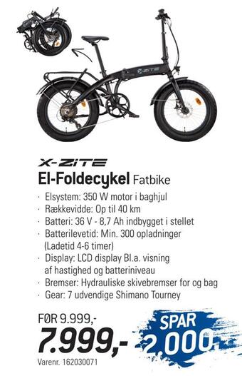 Thansen El-foldecykel tilbud