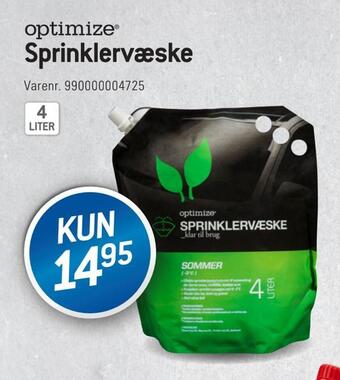 Thansen Sprinklervæske tilbud