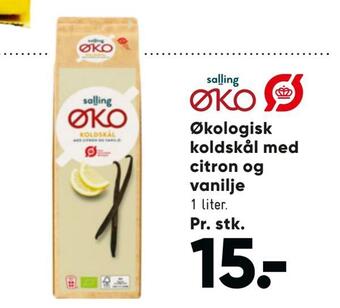 Bilka Økologisk koldskål med citron og vanilje tilbud