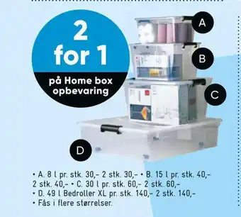 Bilka På home box opbevaring tilbud